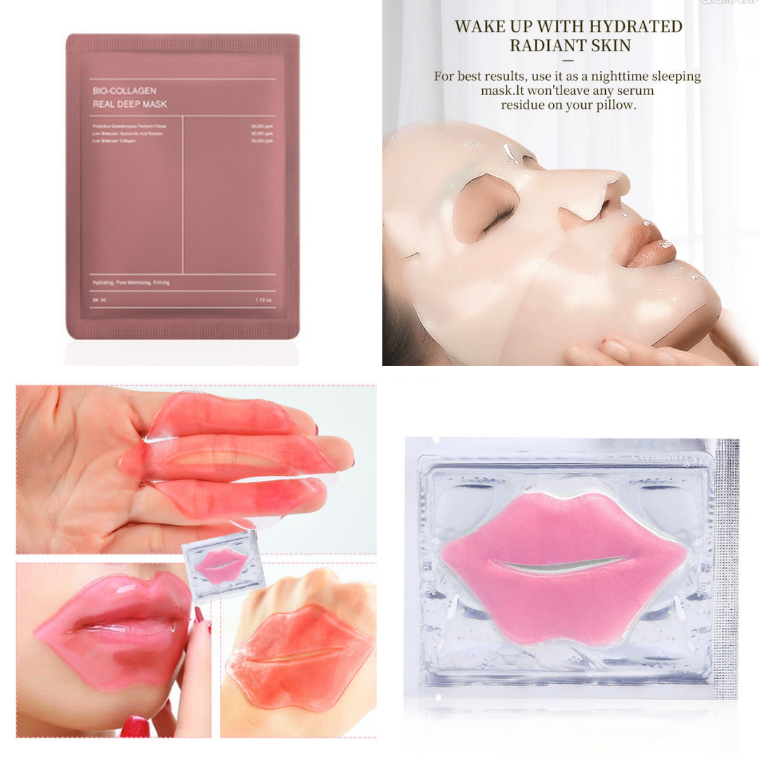 Korean Collagen Face and Lip Mask